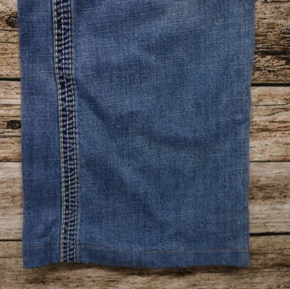 Seven 7 cropped flare distressed size 14 - Picture 4 of 7